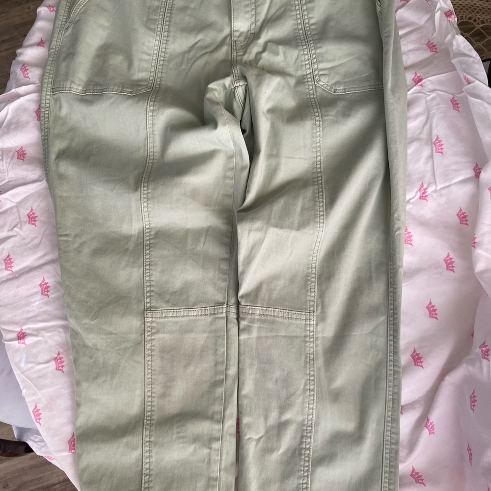 White House Black Market Kids Light Green Pants